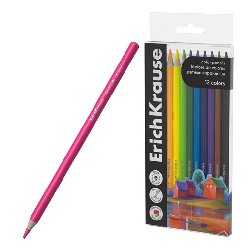 Picture of EK PENCIL COLOURS ROUND 12 PACK ART SPIRIT